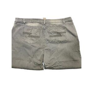 Multiples‎ Women's Straight Denim Jeans Cotton Brown Size 20w